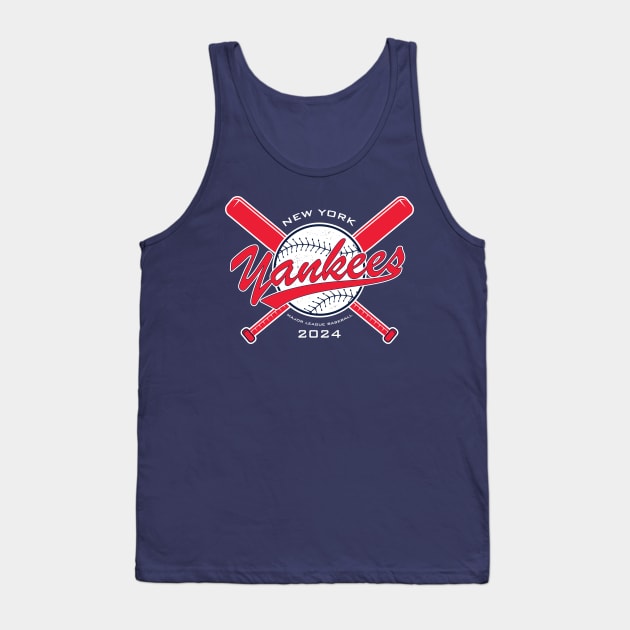 Yankees 24 Tank Top by Nagorniak